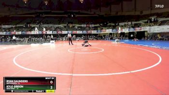 120 lbs Placement (16 Team) - Ryan Saunders, Battlefield vs Kyle Gibson, New Kent