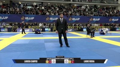 Laurie Rocha vs Larissa Campos 2026 European Jiu-Jitsu IBJJF Championship
