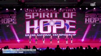 Fearless Athletics - Rubies [2026 L1 Tiny - Novice - Restrictions - D2 Day 1] 2026 Spirit of Hope Grand Nationals