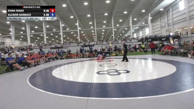 155 lbs Zaira Sugui, Hawaii vs Allison Garbacz, Illinois