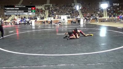 1A-4A 150 Cons. Round 2 - Greyson Farr, Cleburne County vs Christopher Welch, Thomasville HS