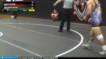 126 lbs Quarterfinal - Craig Slater, Elko vs Benjamin Salas, Durango