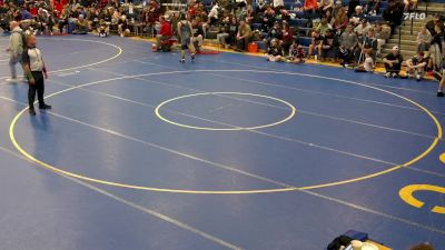 144 lbs Champ. Round 2 - Carter Campbell, Falconer vs Alex Bourgeois, Chautauqua Lake