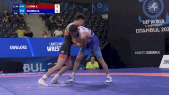60 kg 1/8 Final - Yerdaulet Lassim, Kazakhstan vs Mohamed Ayman Mohamed Mohamed IBRAHIM, Egypt