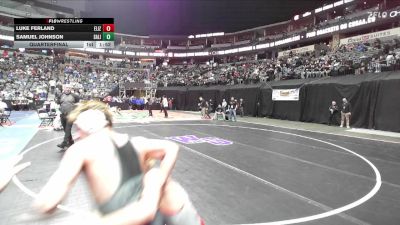 157-3A Quarterfinal - Samuel Johnson, Salida vs Luke Ferland, Elizabeth