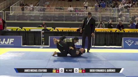 James Michael Stafford vs Diego Fernando O. Quiñones 2025 Pan Jiu Jitsu IBJJF Championship