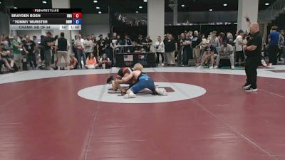 60 kg Champ. Rd Of 64 - Brayden Bosh, Sanderson Wrestling Academy vs Tommy Wurster, Beast Mode Wrestling