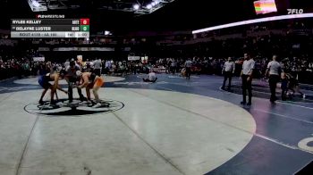 4A 160 lbs Cons. Round 1 - Delayne Luster, Bloomfield vs Rylee Kelley, Artesia