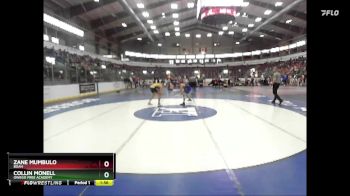 138 lbs Champ. Round 1 - Collin Monell, Owego Free Academy vs Zane Mumbulo, BGAH