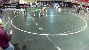 110 lbs Champ. Round 1 - Matthew Klement, East Butler Wrestling Club vs Yerik Mazariegos, Warrior Wrestling Academy