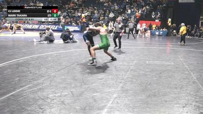 157 lbs Consi Of 8 #1 - Cj Liddie, Chattanooga vs Mark Takara, Utah Valley