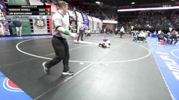 155 Class 2 lbs Cons. Round 1 - Madison Howell, Francis Howell North vs Ari Bartholomew, Blue Springs