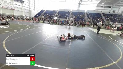 78 lbs Quarterfinal - Leman Johnston, YV Wrestling vs Decklaynd Gonzales, AZ TIilters