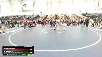 85 lbs Quarterfinal - Mario Vernyi, Baldwinsville Wrestling vs Blake Bice, Grain House Grapplers Wrestling Club