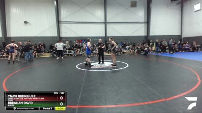 187 lbs Round 3 - Brendan David, NWWC vs Ynavi Rodriguez, CNWC Concede Nothing Wrestling Club