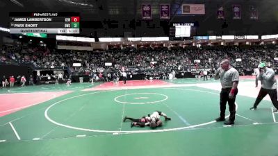 45 lbs Quarterfinal - James Lambertson, CEW1 vs Parx Short, DWC3