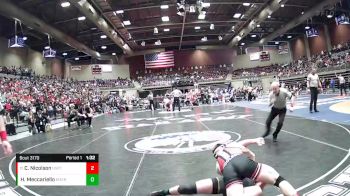 Champ. Round 1 - Cache Nicolson, North Sanpete vs Hazen Meccariello, Emery