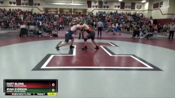 JV-40 lbs Semifinal - Ryan Everson, Xavier, Cedar Rapids vs Matt Blong, Prairie, Cedar Rapids