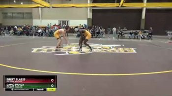 125 lbs 3rd Place Match - David Panda, Baldwin Wallace vs Brett Blaess, Baldwin Wallace