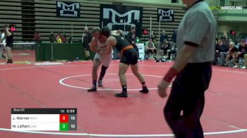 184 lbs Round Of 16 - Jakob Warner, Rochester Institute Of Tecnology vs Mitchell Laflam, Castleton