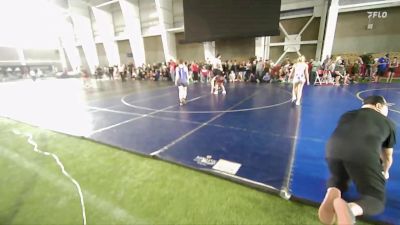 100 lbs Quarterfinal - Kynlee Douglas, Bear River Wrestling Club vs Kenzie Trolin, Carbon Wrestling Club