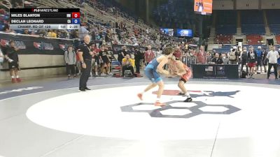 120 lbs Champ. Rd Of 128 - Miles Blanton, New Mexico vs Declan Leonard, California