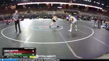 138 lbs Champ. Round 1 - Christian Melguizo, Southwest Miami vs Judge DeYoung, Merritt Island