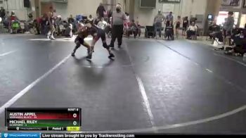 96 lbs Round 2 (8 Team) - Austin Appel, Warhawks Black vs Michael Riley, Scorpions