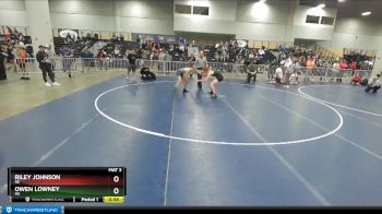 152 lbs Cons. Round 2 - Riley Johnson, NE vs Owen Lowney, WI