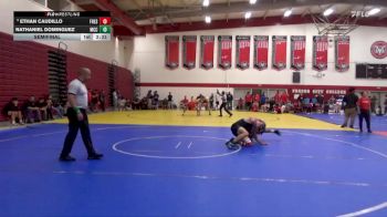 174 lbs Semifinal - Nathaniel Dominguez, Moorpark CCC vs Ethan Caudillo, Fresno City College