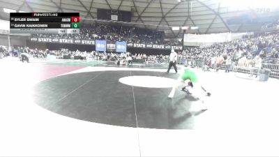 Boys 2A 157 lbs Cons. Round 1 - Syler Swain, Anacortes vs Gavin Kaikkonen, Tumwater