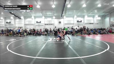 O-220 lbs Quarterfinal - Christian Ward, MI vs Brandon Matthews, PA