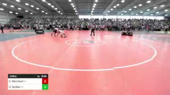 220 lbs Consi Of 32 #1 - CJ Merchant, NY vs Owen Spilker, OH