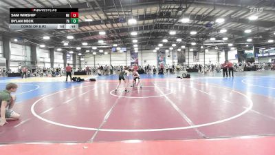 95 lbs Consi Of 8 #2 - Sam Winship, ME vs Dylan Deck, PA