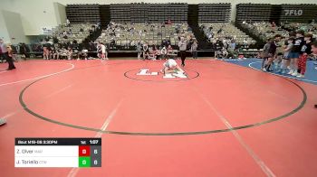 81 lbs Rr Rnd 6 - Zavier Olver, Mat Assassins Red vs Jonathan Toriello, CT Whale