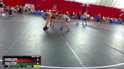 161-162 A Round 1 - Knox Stone, Cambridge-Isanti vs Logon Long, WCAABE Knights