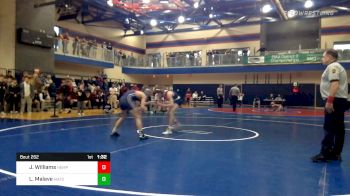 113 lbs Semifinal - Kaedyn Williams, Manheim Township vs Travis Clawson, Penn Manor