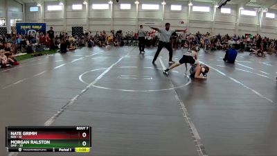 110 lbs Round 3 (6 Team) - Nate Grimm, NOS vs Morgan Ralston, OMP