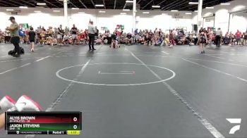 88 lbs Round 1 (4 Team) - Alyis Brown, 84 Athletes vs Jaxon Stevens, OMP