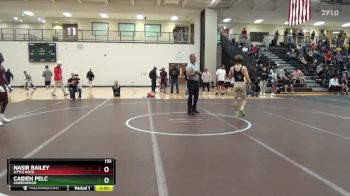 133 lbs Quarterfinal - Caiden Pelc, Lindenwood vs Nasir Bailey, Little Rock