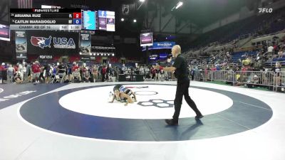 125 lbs Champ. Rd Of 16 - Arianna Ruiz, FL vs Caitlin Maragioglio, NY
