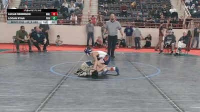 55_B lbs Consi Of 16 #1 - Lucas Dennison, Wallenpaupack vs Logan Ryan, Phoenixville