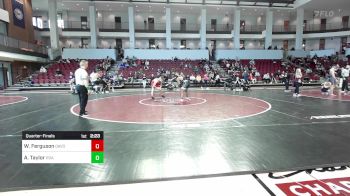184 lbs Quarterfinal - Wyatt Ferguson, Davidson vs Alex Taylor, Roanoke College
