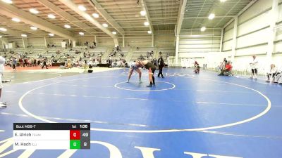 285 lbs Round Of 32 - Emmanuel Ulrich, Team Thunder vs Micah Hach, Illinois Menace