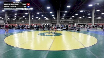 130 lbs Rr Rnd 4 - Reese Montgomery, PA West Black - GHSE vs Caitlin Castoldi, Doughgirls - GHSE