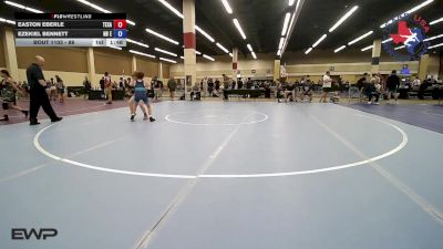 86 lbs Rr Rnd 1 - Easton Eberle, Texans Wrestling Club vs Ezekiel Bennett, NB Elite Wrestling Club