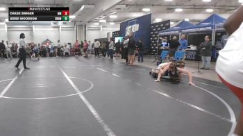 175 lbs Round 6 (10 Team) - Jesse Woodson, Savage WA White vs Chase Swiger, Maryland Mallets