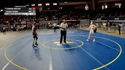D 1 120 lbs Champ. Round 1 - Elijah Cohen, Baton Rouge vs Connor Nguyen, East Ascension