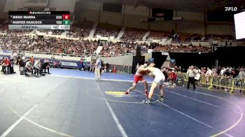 157-D4 Semifinal - Hunter Hancock, Yuma Catholic High School vs Diego Ibarra, Santa Cruz Valley Union High School