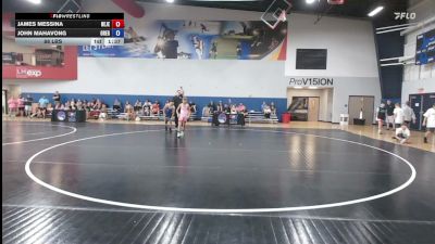 88 lbs James Messina, New Jersey vs John Mahavong, Oregon